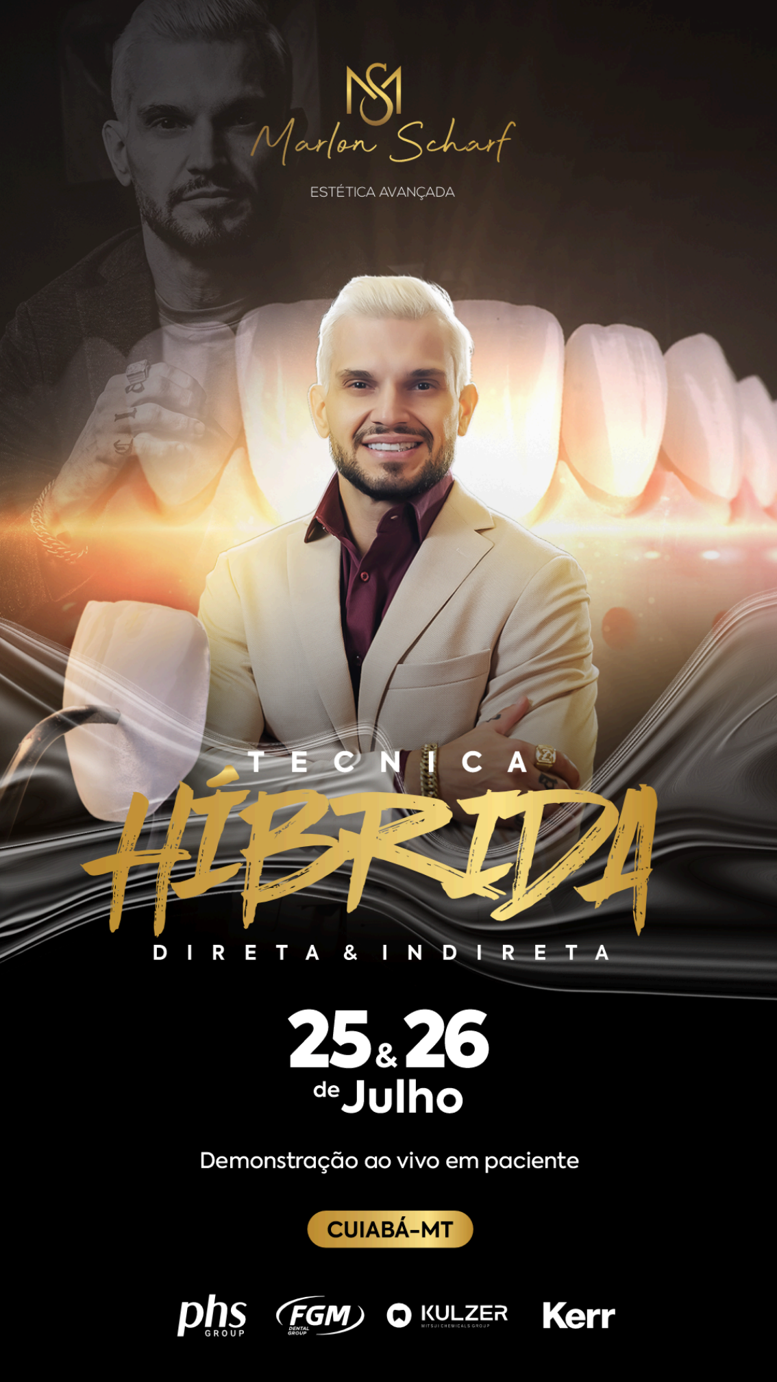 Capa do curso Técnica Híbrida em Resina